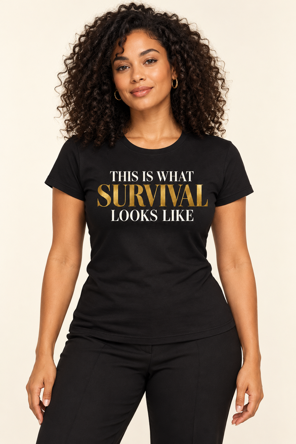 This Is What Survival Looks Like — Women's Statement Tee